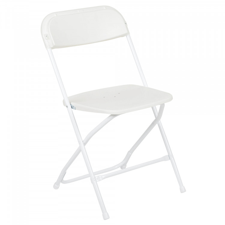 White Plastic Folding Chairs