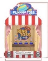 Funny Toss (Ring toss) Carnival Game
